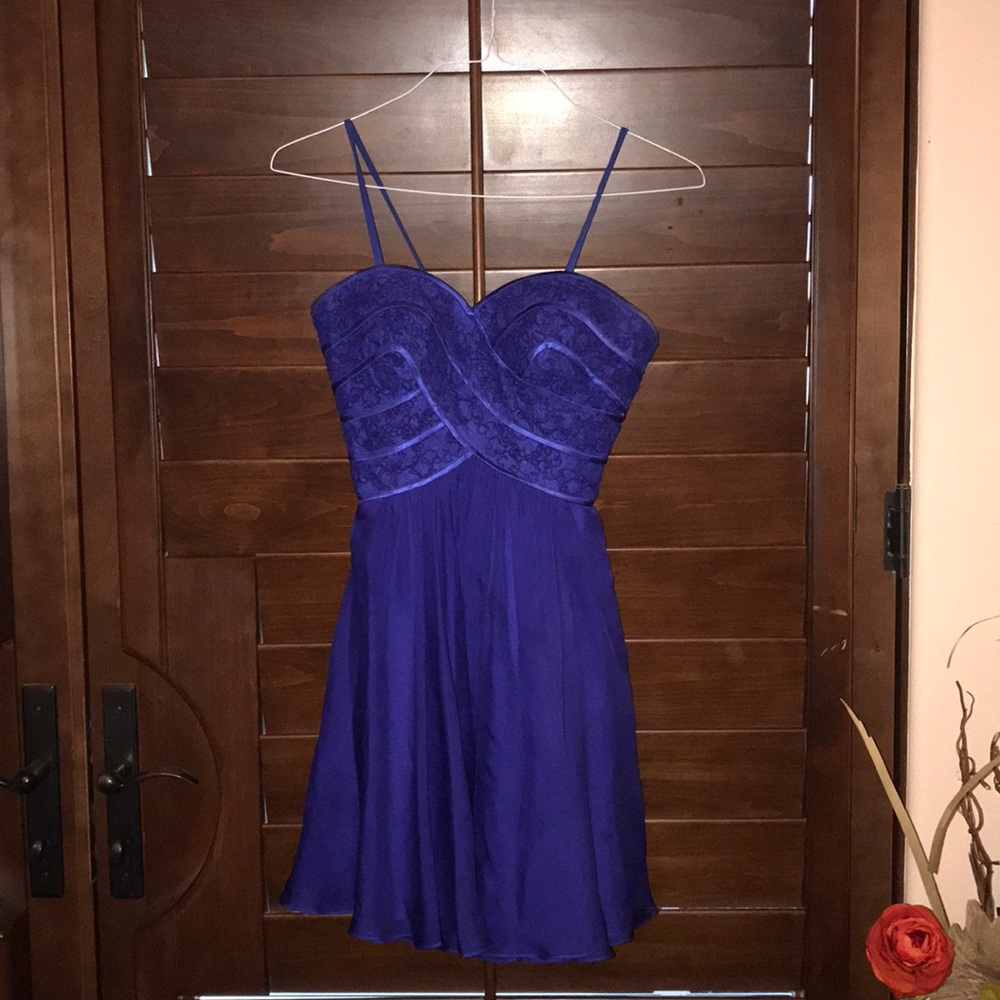 La Femme short formal dress